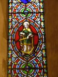 Chancel apse glass: Hope