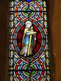Chancel apse glass: Faith