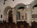 The south arcade and aisle
