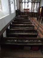 traceried backs