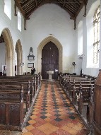 looking west