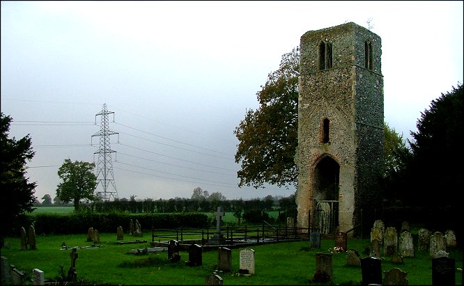 Great Melton ruin: waiting for the storm