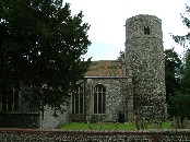 north side of the tower