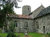 south transept from the east