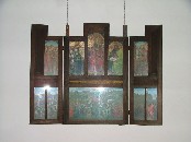 reredos, north transept