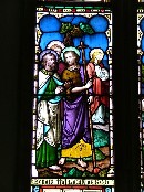 Christ about to be baptised by John