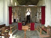 looking west in the chancel