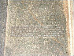 Marye Aleyn, 1617