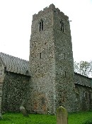 tower - note the former chancel arch