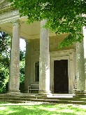 dappled by oaks, elms and the ubiquitous cedars