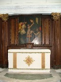 altar with reredos