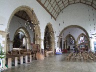 looking east in the south aisle