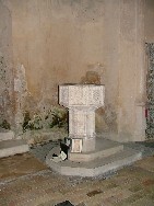 the font set in its charmingly rustic space