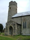 The porch is as close to today as it is to the tower