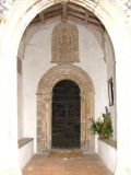 Inside the porch