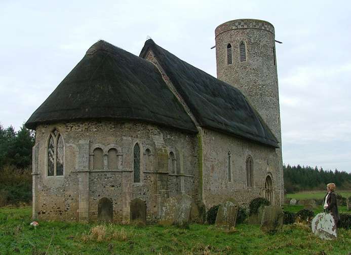 Hales: one of England's finest small Norman churches