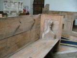 18th century benches enclose 15th century