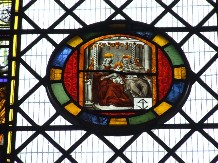 Virgin and child with St Anne