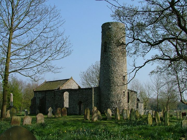 St Theobald - like a disused Cornish tin mine