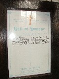 handwritten roll of honour
