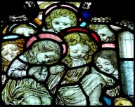 'Adoration of the Shepherds' by Anning Bell, 1911: detail