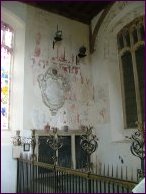The former St John the Baptist chapel, now memorialising Bulwers.
