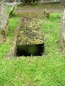 entrance to hell - no, not really, the boiler house.