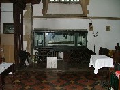 glass covered bier
