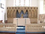 mighty reredos and communion rails