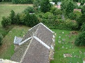 from the top: nave and chancel roofs