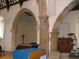The former organ chamber, now a devotional chapel