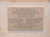 Air crash memorial