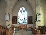 barely a chancel at all