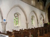 arcade in the north wall