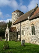 the ghost of an earlier church