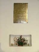 brass and aumbry - or reliquary alcove?