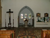 looking west