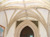 Vaulting in the porch