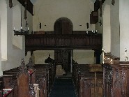 looking west