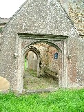 through the porch