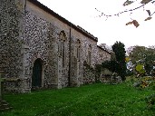 south side with ruined transept