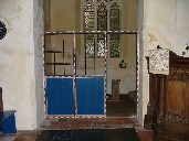 screen to transept