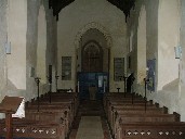 the view west into the gloom