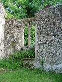 sedilia in the south chancel window