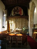 looking east in the north aisle