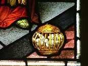 detail: doves in a cage
