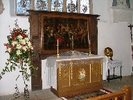 altar and reredos