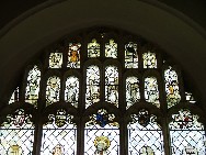east window: the upper lights