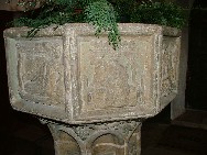 seated figure: Christ in judgement?