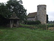 from the house